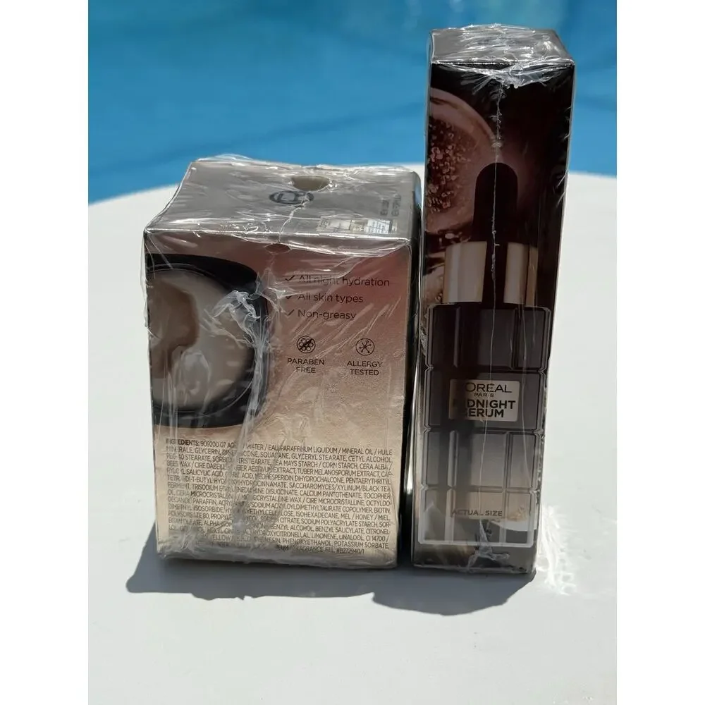 L’Oréal Age Perfect Cell Renewal Night Cream 1.7 oz & Midnight Serum 1 oz Set